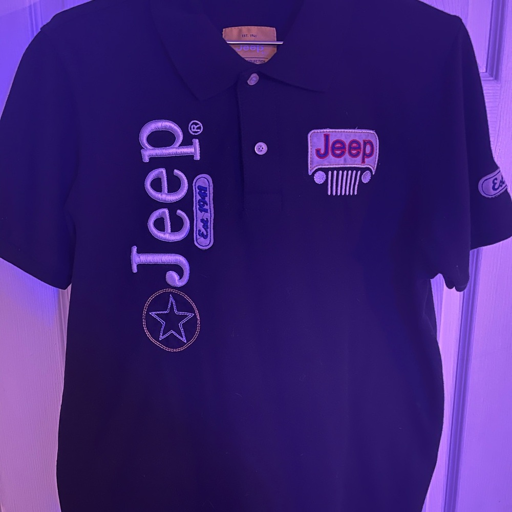 Jeep Dark Blue Embroidered Patch